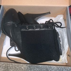 Black Charlotte Russe boots